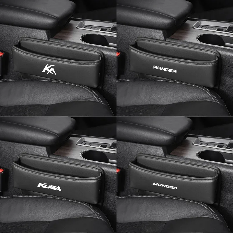 

Multifunction Car Seat Gap Organizer Seat Crevice Slot Storage Box for KA Kuga Mondeo Ranger Car Accessories