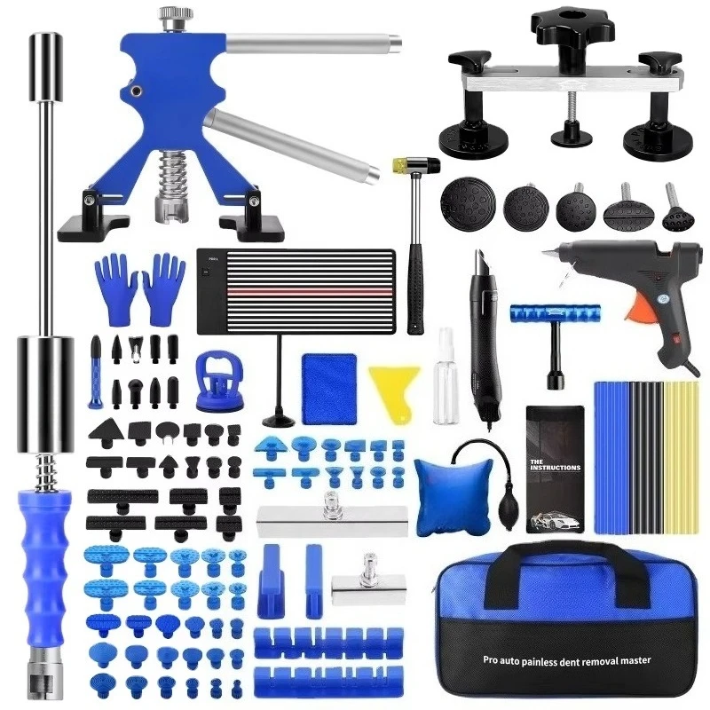 أداة جديدة مجموعة زرقاء 0 الضرر الطلاء الأصلي سيارة دنت مجتذب Pdr أداة المهنية أداة إصلاح دليل السيارة #1