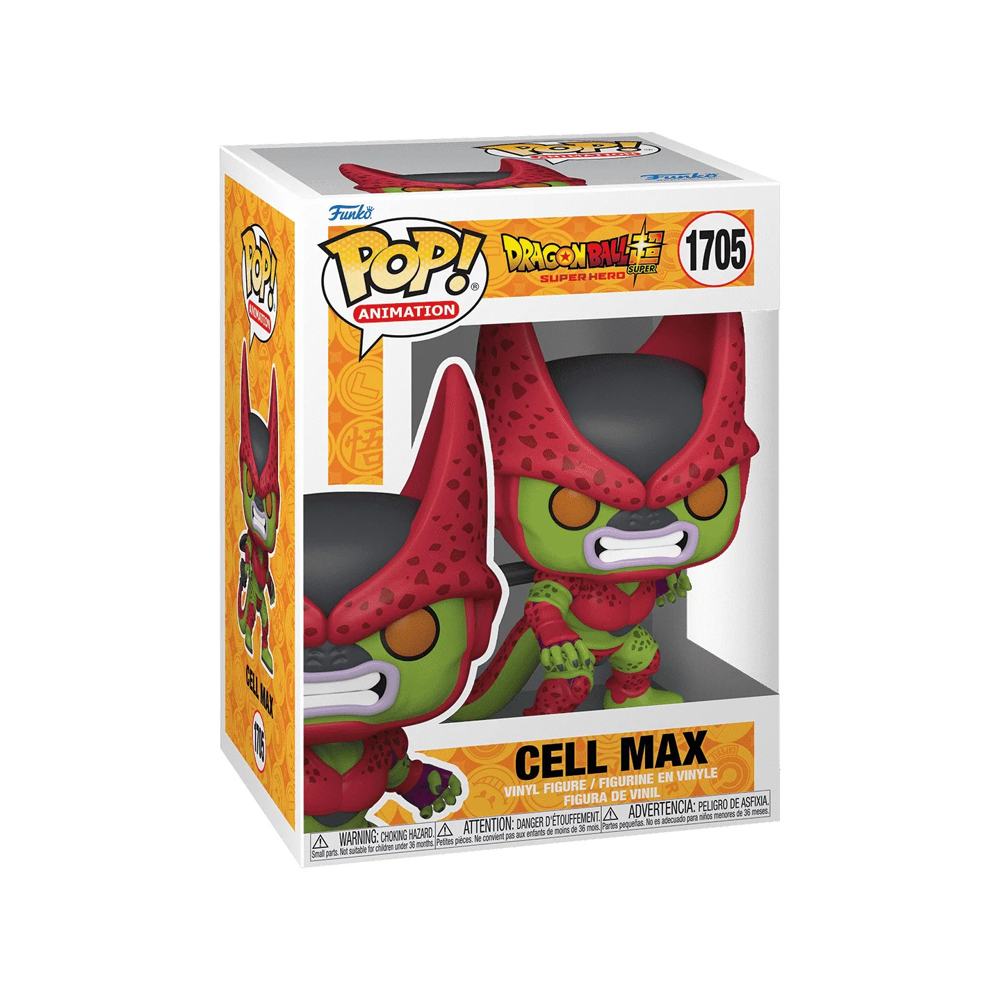 

Dragon Ball Super Funko Pop Anime & Manga Cell Max Peripheral Figurines Toys for Boys Gift Collectible Ornaments