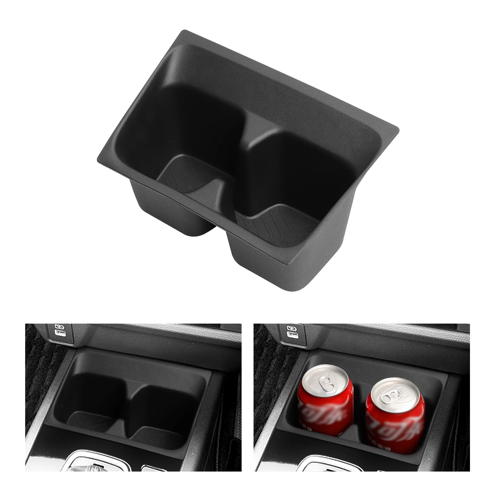 

Для Honda WR-V WRV JP версия 2023-2025 держатель для стакана с водой TPE ящик для хранения напитков лоток аксессуары для салона автомобиля ﻿ Черный