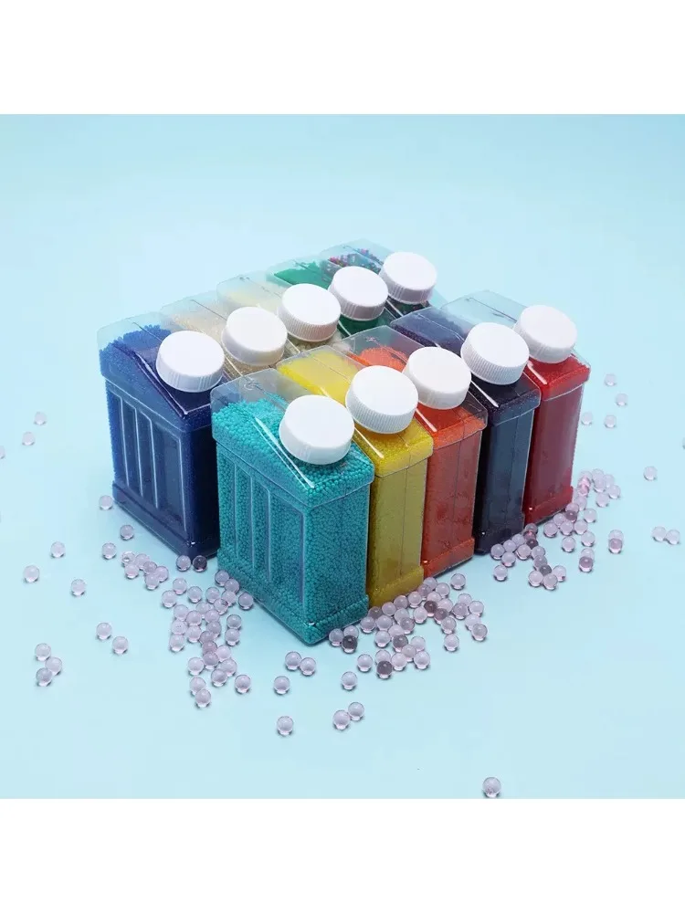 50000 pçs bola de gel de água 7-8mm arma brinquedo balas acessórios verão ao ar livre tiro jogando esporte aquático jogo brinquedos para crianças adulto