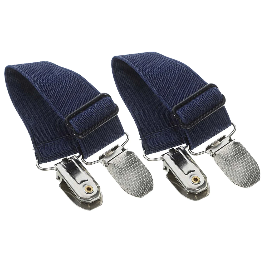 

2 Pcs Elastic Cuffs Trouser Clips Boots Adjustable Leg Straps for Pants Furniture