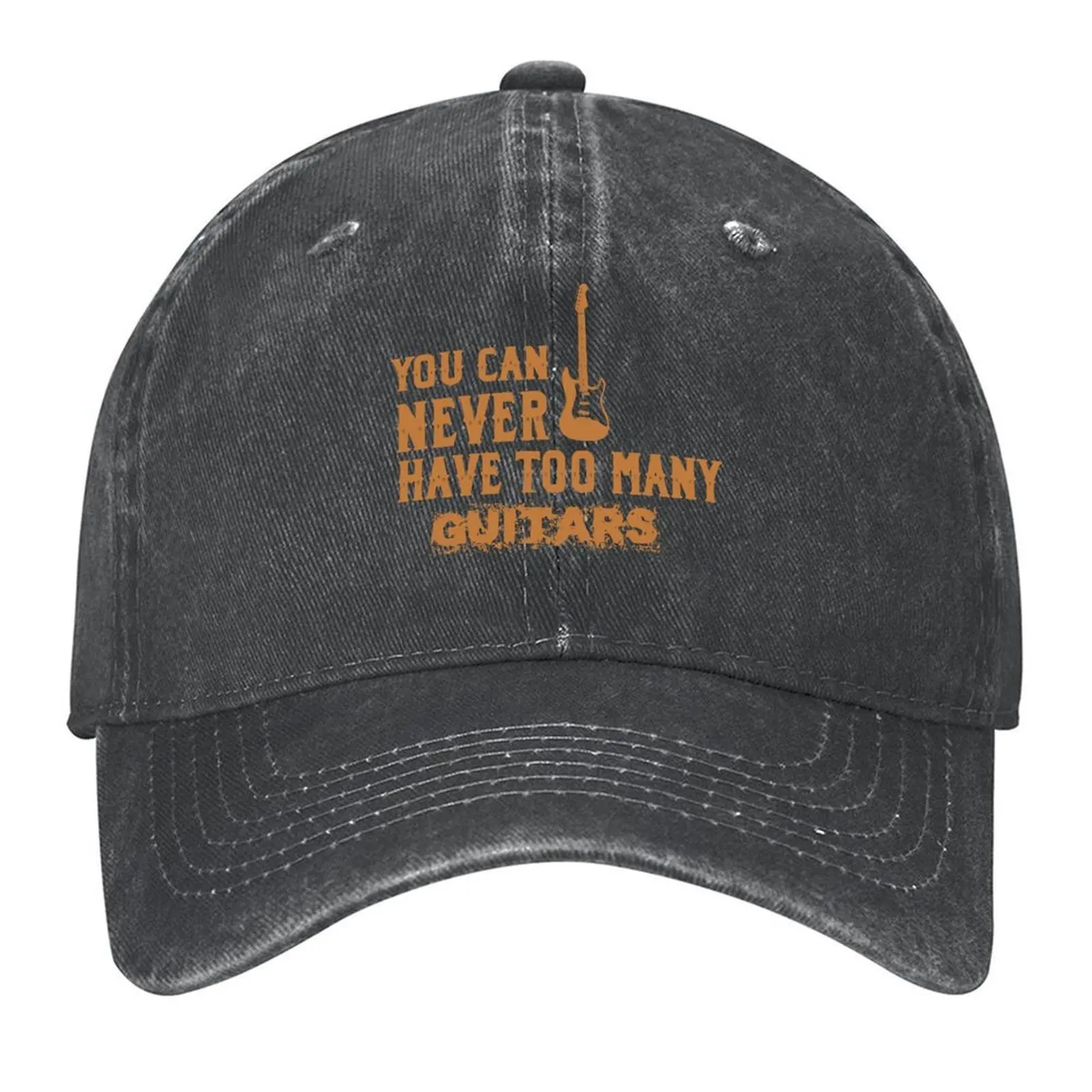 

You Can Never Have Too Many Guitars Baseball Cap Sports Cap Military Cap Man Military Tactical Luxury Hat Girl Men's