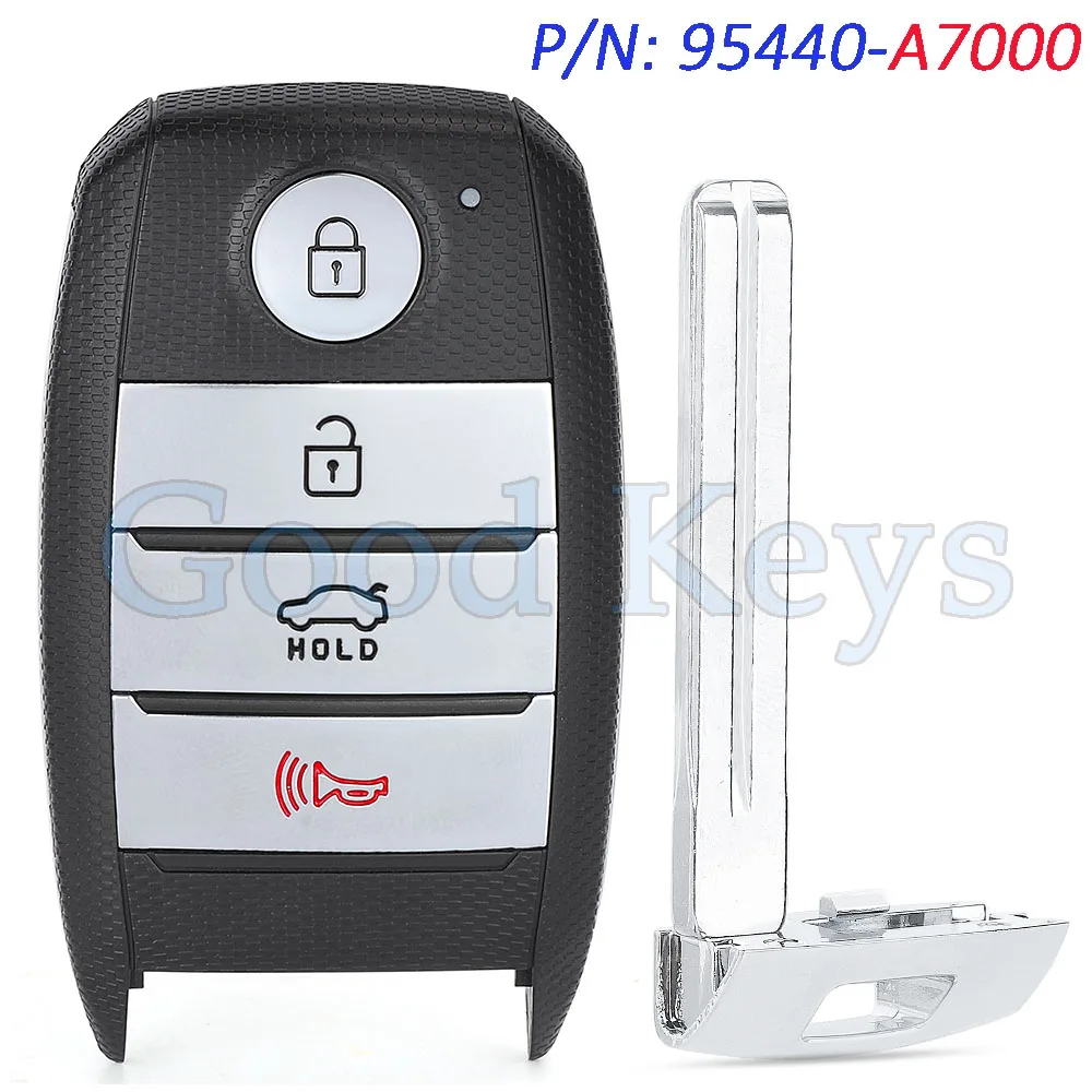 KEYECU 95440-A7000 Remore Key Fob for Kia K3 Forte 5 Koup Cerato 2013 2014 2015 2016 2017 2018 433MHz PEK-FD00030 81996-A7020