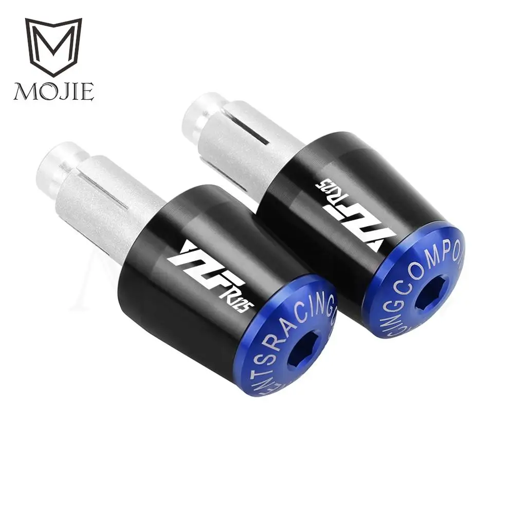 Motorcycles Handlebar Grips Cap Weight PartsAnti Vibration Silder Plug Ends FOR YAMAHA YZFR125 YZFR 125 allyeaRs