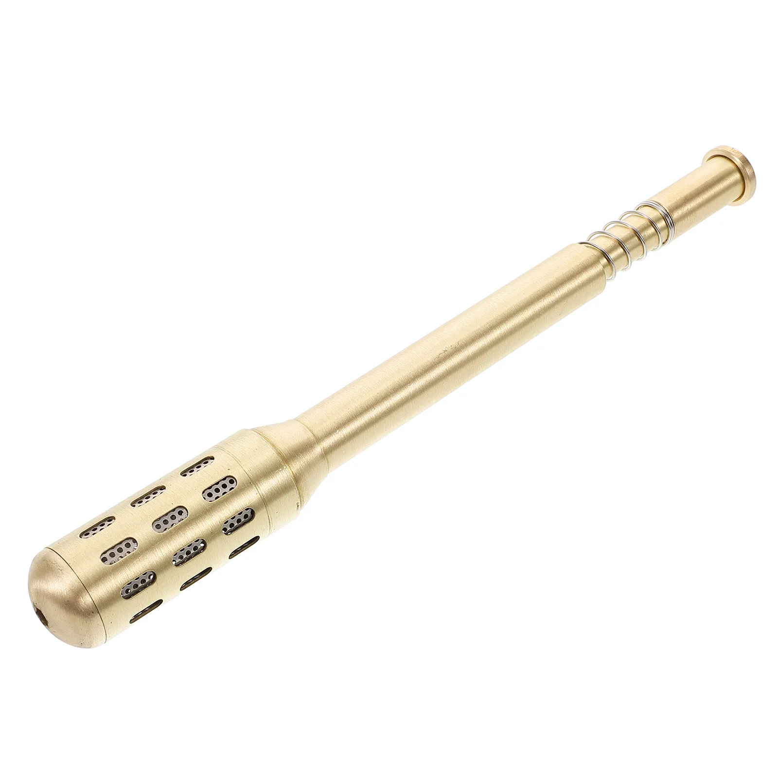 

Medium Copper Moxa Stick Facial Beauty Moxibustion Roller Handheld Massager Portable Therapy Tool for Seniors Travel Home Use