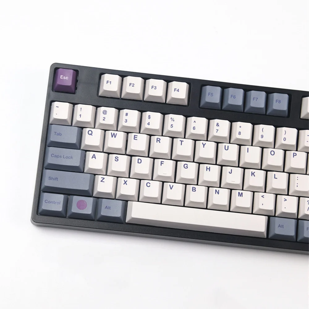 143 kluczyki/zestaw GMK DMG nasadki klawiszy PBT barwnik sublimacyjny nasadki klawiszy Cherry Profile z ISO wprowadź 2.75U 3U 7U spacja