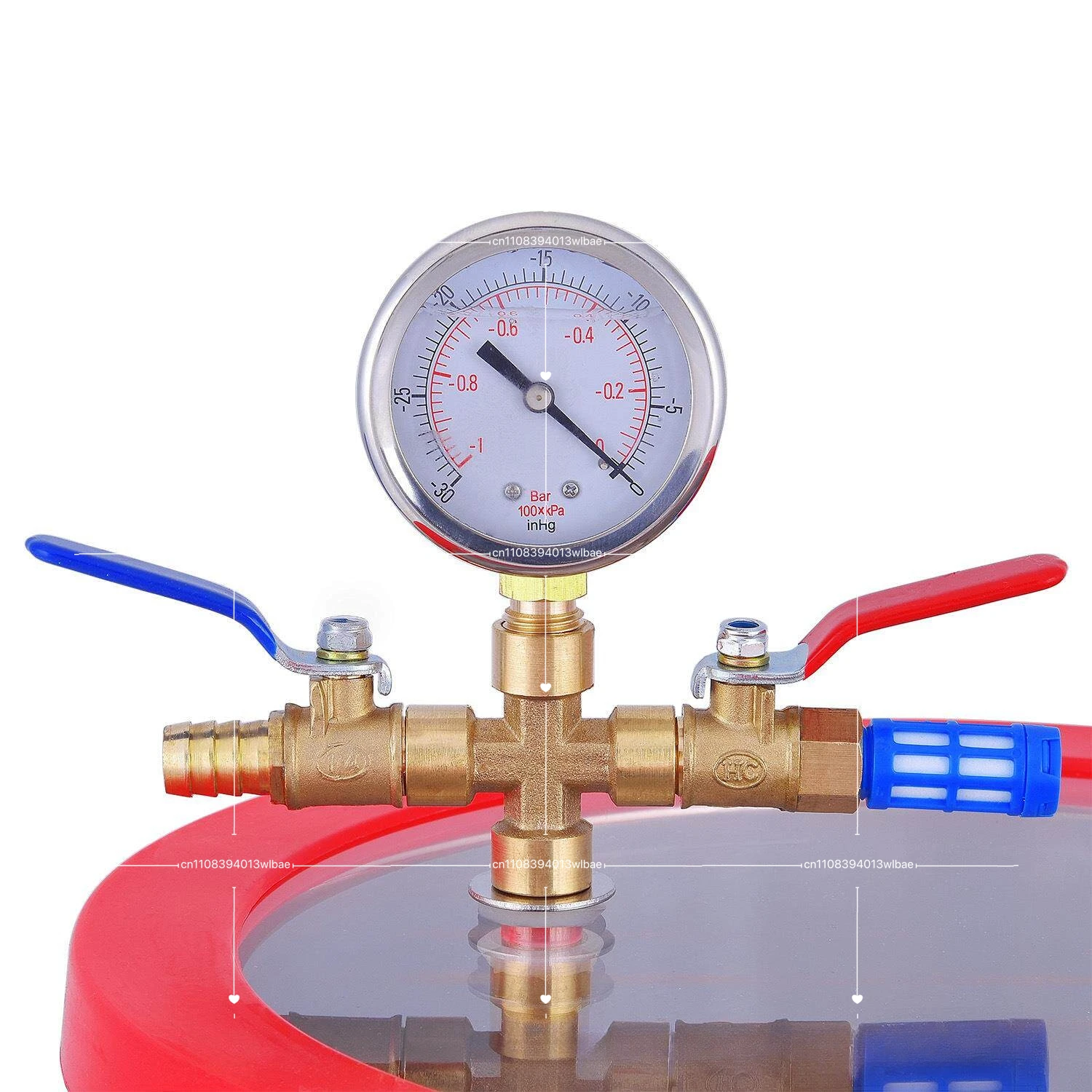 3 Galon 12L Paslanmaz Çelik Va - Vacuum Chamber Stainless Steel Acrylic Lid incelemesi ve fiyatı