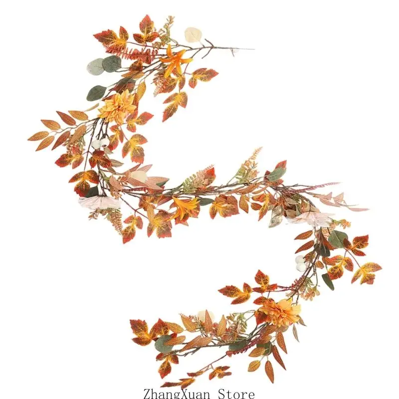 Saisonaler Thanksgiving-Blumenakzent mit bewässerungsfreiem Innendisplay, 3 x – Detail 4