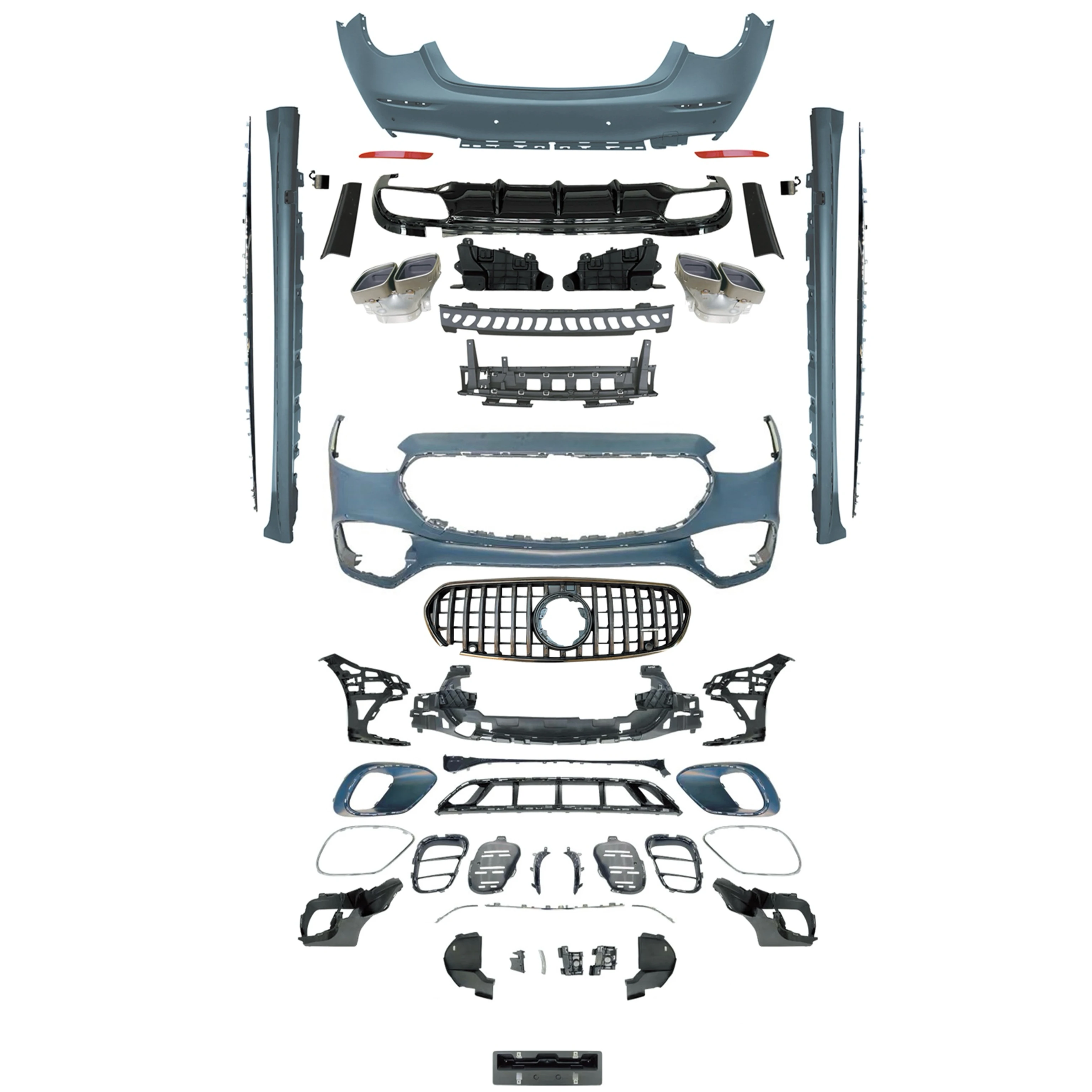 

Dream Garage Car Conversion Kits Upgrade Body Kit For S Class W223 Sport Style 2021 Upgrade To S63 Style