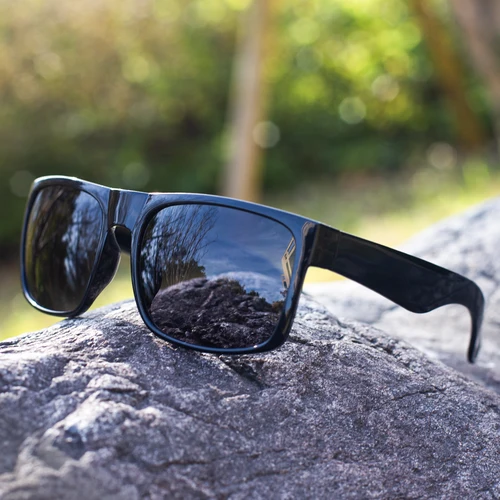 Imagen 2 del producto Gafas MAXJULI XL Extra grandes, gafas de sol negras súper oscuras para hombres de cabeza ancha grande, gafas de sol cuadradas 149mm W8004