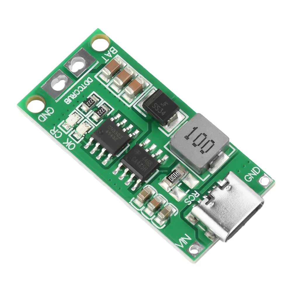 2S/3S/4S 1A 2A 4A Tipo-C A 8,4 V 12,6 V 16,8 V Step-Up Boost LiPo Polimero Li-Ion Caricatore DC 36 V 18650 Batteria al litio