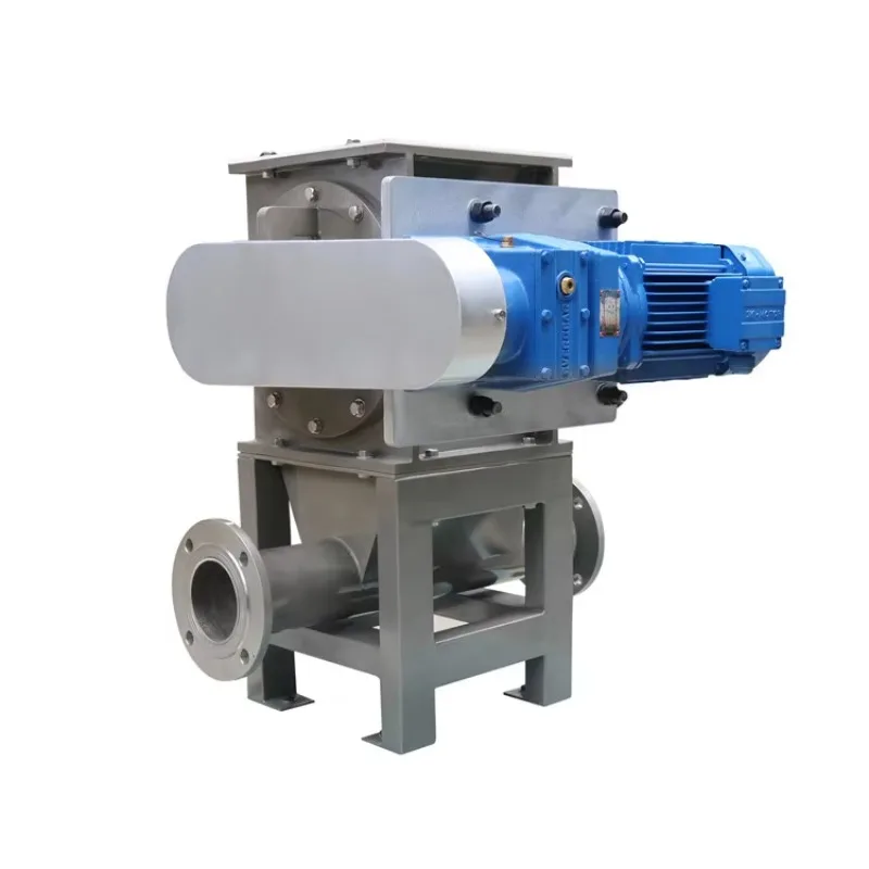 Automatic NM500 Drop Through Rotary Airlock Feeder With 2-200 T/h Capacity