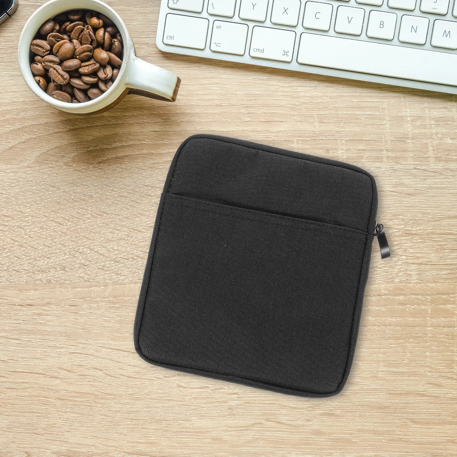 

Oasis E reader Cover Black 7 Inch E Reader Protective Cover Protective Case Canvas Material Long Lasting Dust Proof