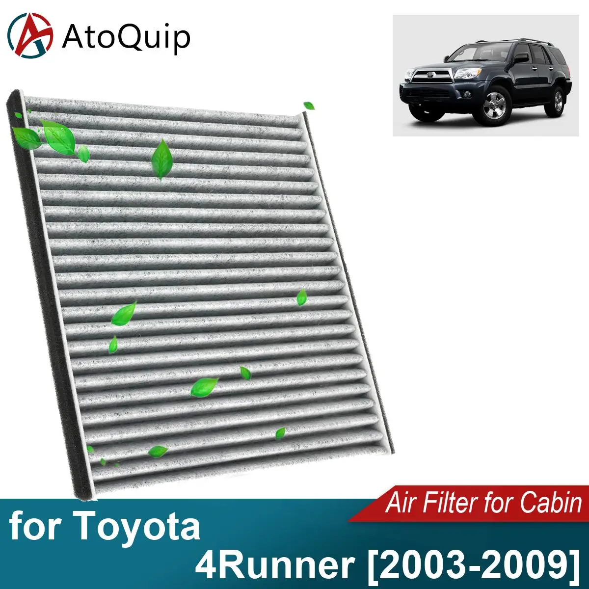 CF9846A автомобильный воздушный фильтр для Toyota 4runner 2003-2009 63210-AG000 63210-AG001 72880-AG00A 72880-AG01A 72880-XA00A