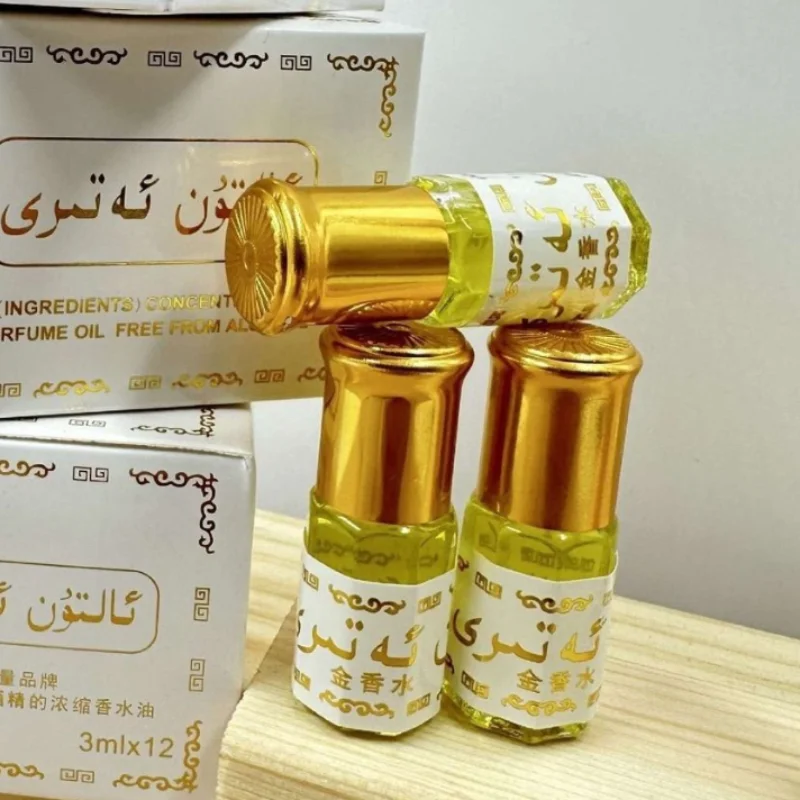 

3ml Roll-on Essential Oil Perfume Alcohol-free Hot Selling Coconut Portable Perfume Arabian Women's Lasting Fragrance Pheromone