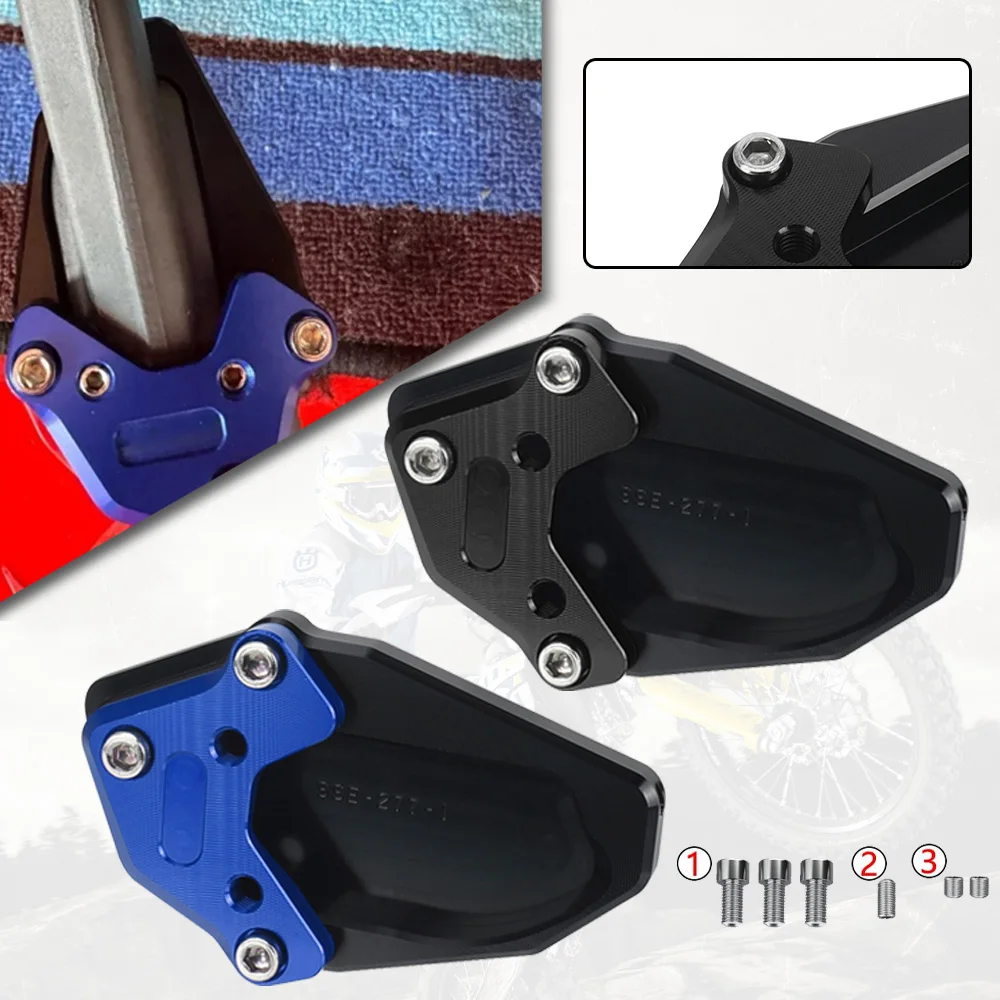 

2024 2025 2026 Боковая подставка, увеличенный удлинитель для мотоцикла для BMW R1300GS R 1300 GS, тройной черный/трофическая подставка для ног, поддержка