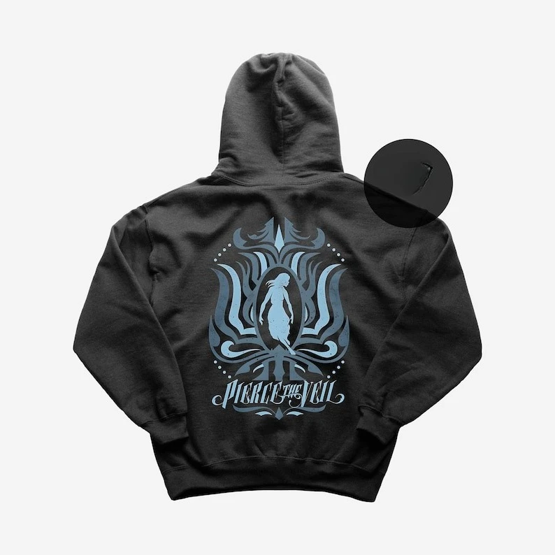 

Pierce The Veil Hoodie Metal Music HoodedCollide with The Sky Selfish Machines Pierce The Veil Merch Unisex Rocker Clothing