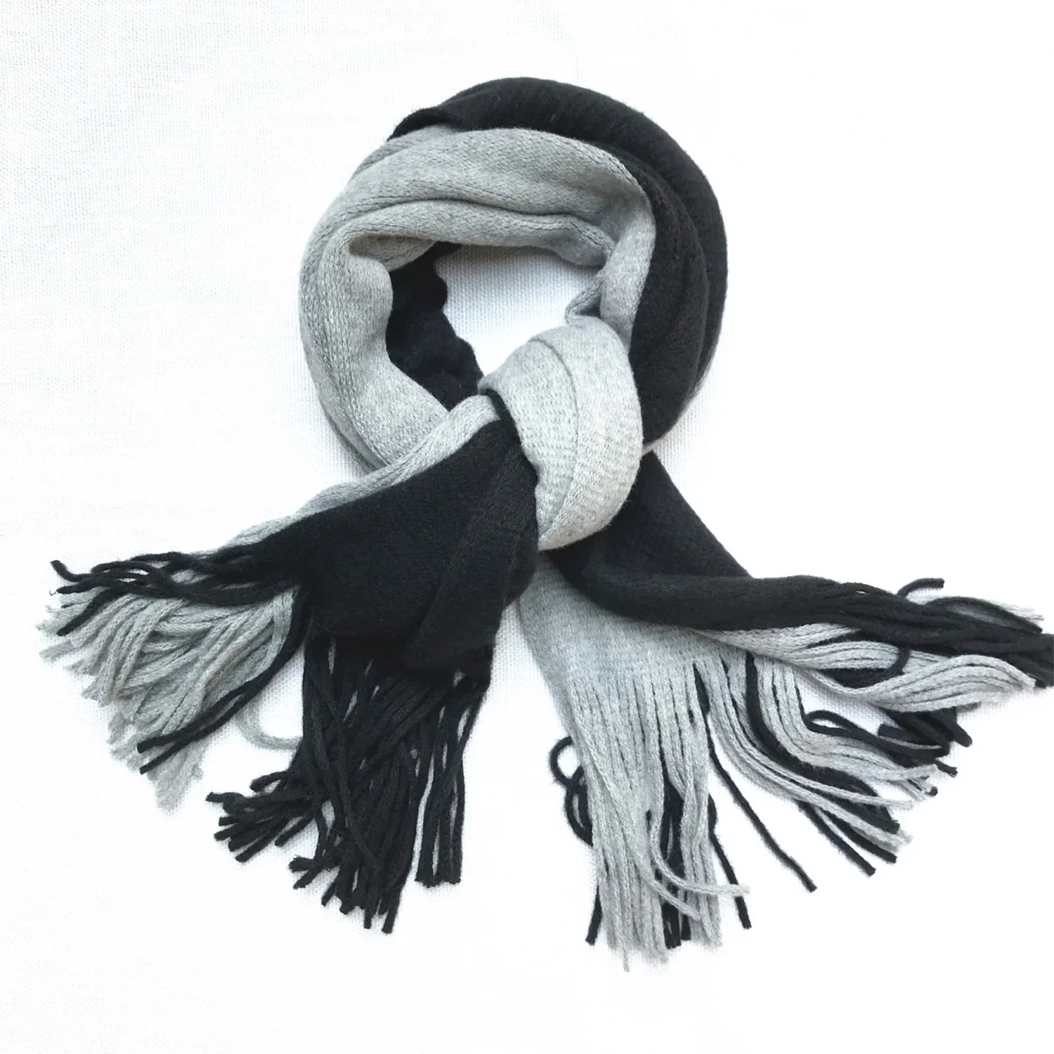 Men Scarf Cashmere-like Winter Autumn Warm Soft Tassel Long Wraps Male Women Classic Business Couple PashminaThick Muffler Teen