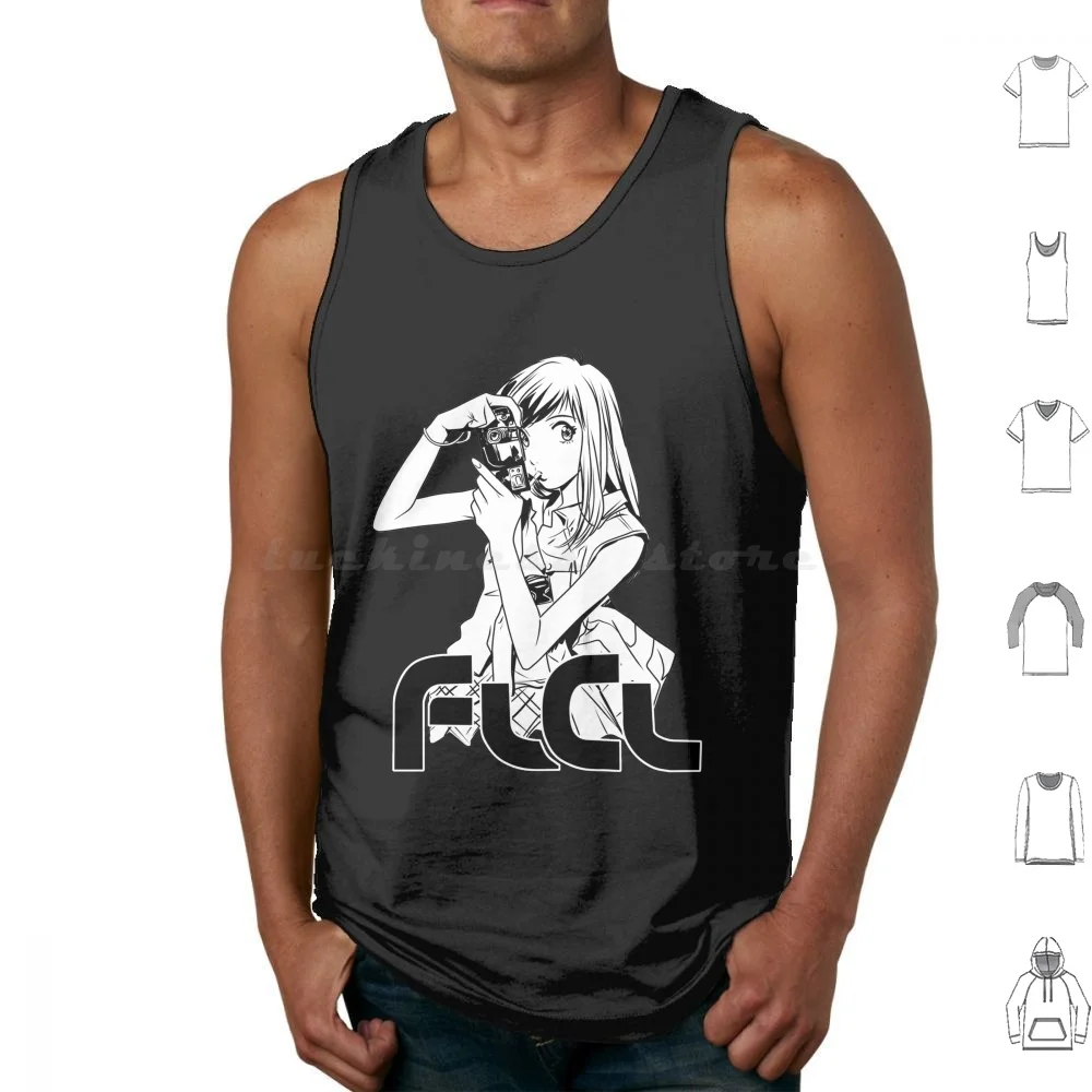 Mamimi Tank Tops Print Cotton Canti Canchi Flcl Fooly Cooly Furikuri Furi Kuri Haruka Naota Nandaba Mamimi Mamimi