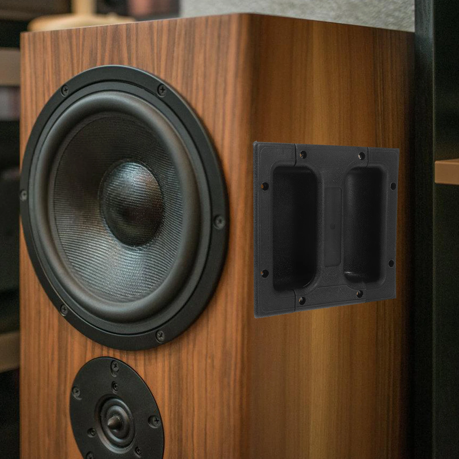 

2pcs Plastic Speaker Handle Bucket Barrier Side Case Handle For Amplifier Cabinet Replacement Durable Outdoor