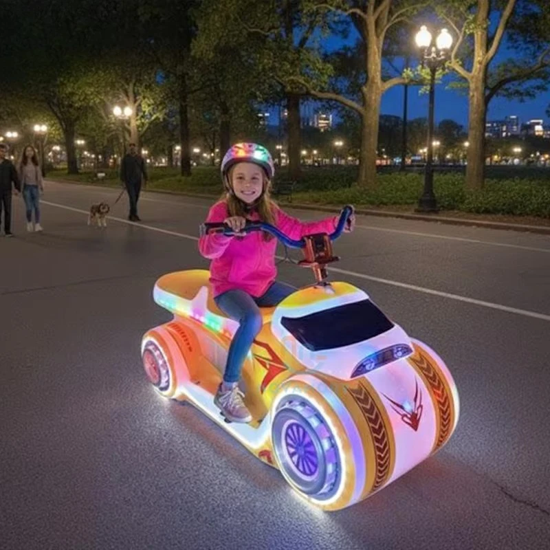 

Новое светящееся электрическое аттракционное оборудование для помещений: пластиковые бамперные машинки для дома, торговых центров, детских развлекательных зон