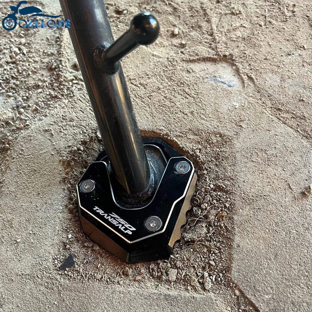 For HONDA CB750 CB 750 600 CB600F 900F Hornet XL750 Transalp Motorcycle Kickstand Extension Foot Side Stand Pad Plate Enlarger