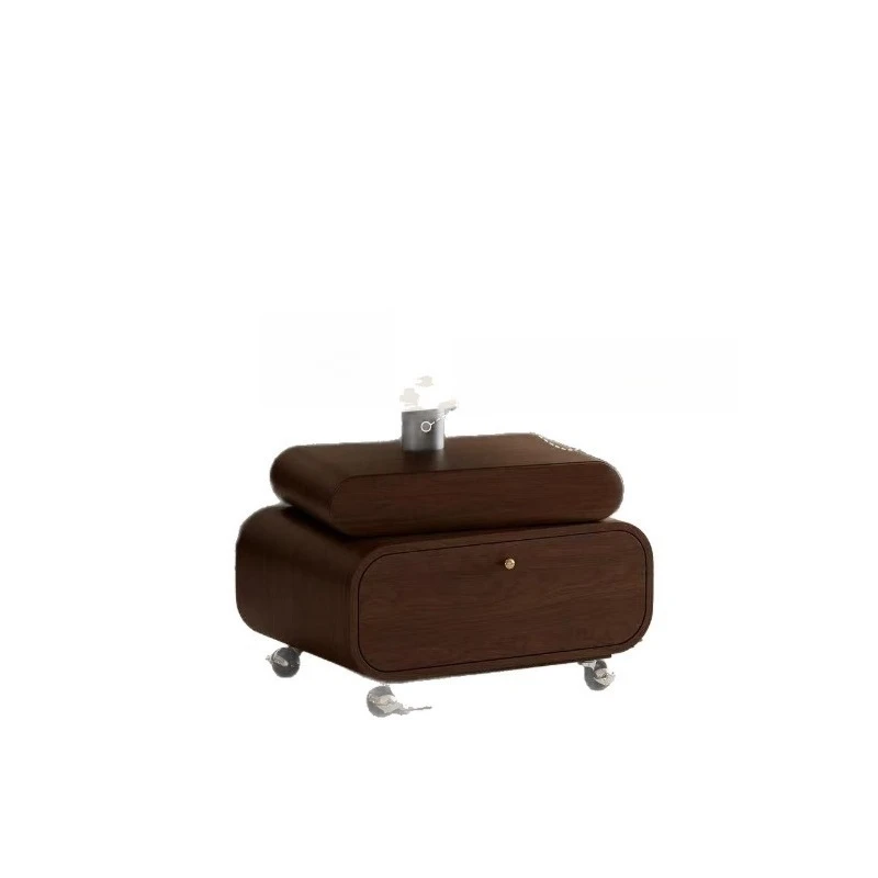 

solid wood coffee table small apartment lifting American living room home light luxury new tea table TV cabinet mobile