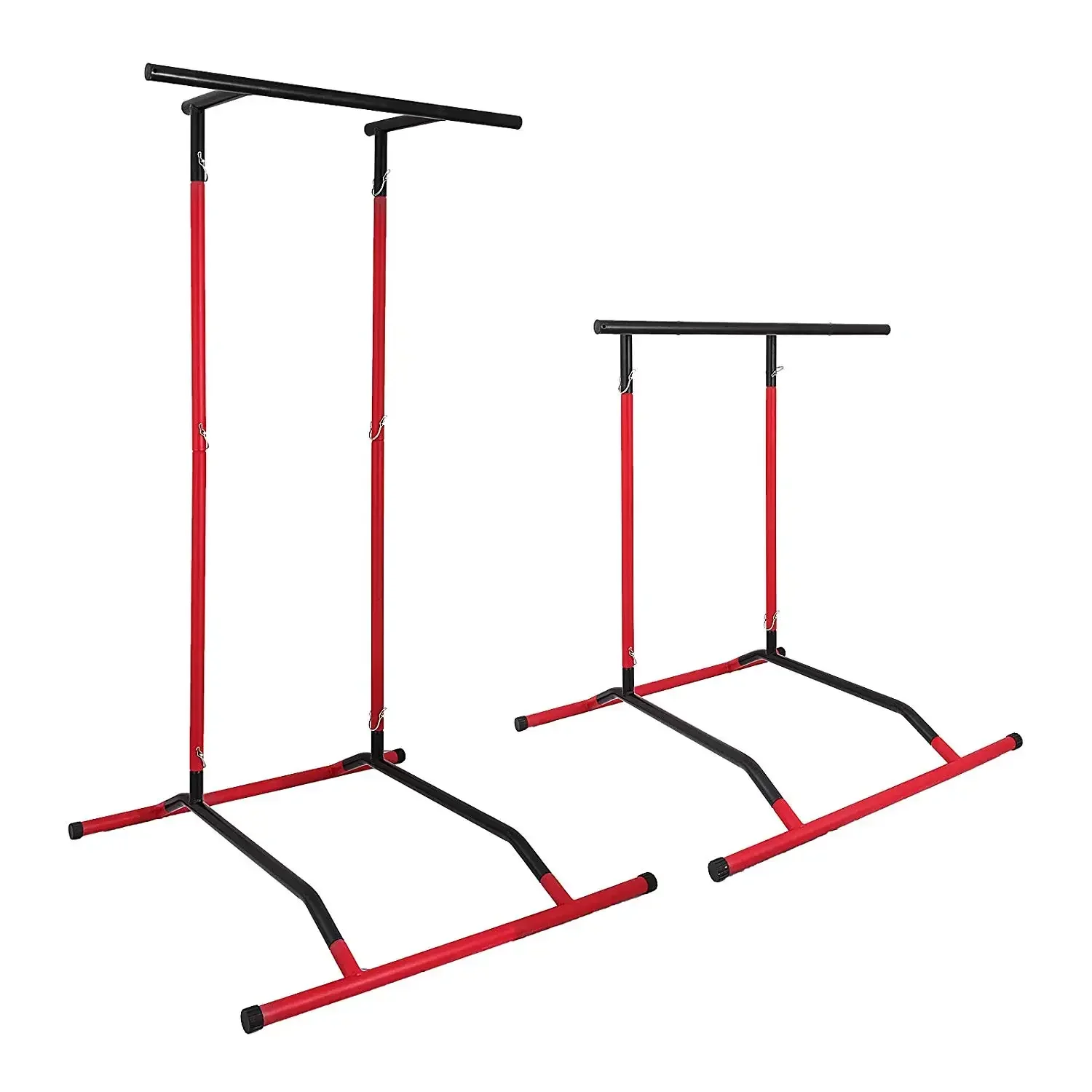 

330LBS Pull Up Bar Free Standing Dip Station, Portable Power Tower Multi-Station for Home Gym Fitness Equipment with Storage Bag