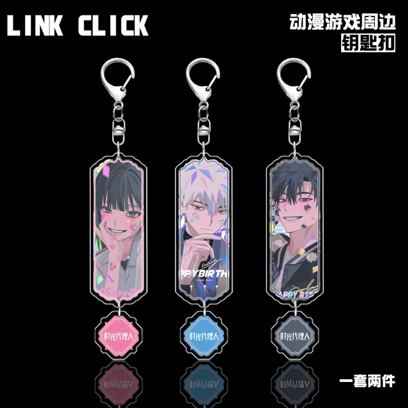 

Anime Attribute Link Click Rⅰn Lucas Charles Acrylic Pendant Keyring Backpack Bag Decoration Student Adorable Birthday Present
