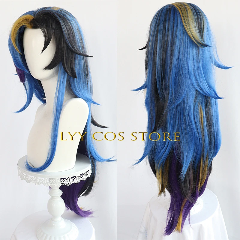 Heartsteel Yone Wig Game LOL Yone Cosplay Wig Heat Resistant Synthetic Wig Men Ultimate Unforgotten Yone Wigs