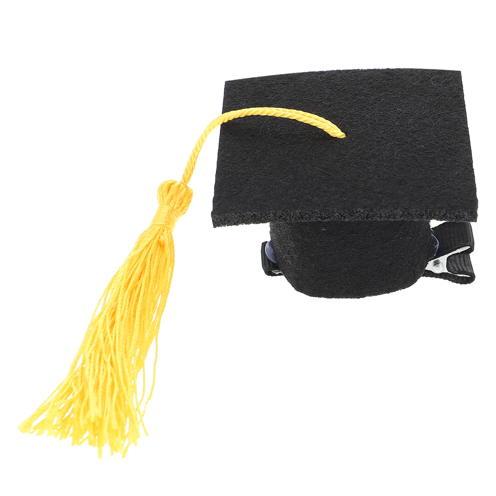 Faixa de cabeça infantil com borla, chapéu de formatura, toppers de garrafa, decorações, clipe de médico