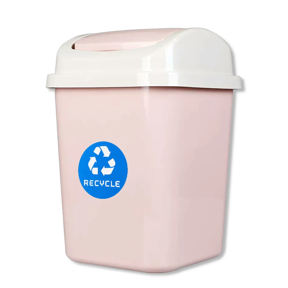 12 قطعة ملصقات فرز النفايات سلة المهملات صناديق إعادة تدوير تسميات كبيرة الحجم المواد البلاستيكية تصنيف القمامة الشارات