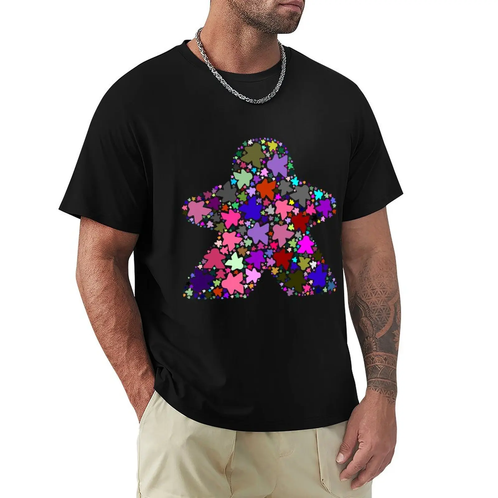 Meeple of Meeples T-Shirt Dry Fit Running Short Sleeve Top