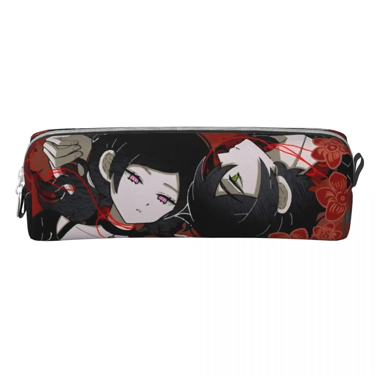 Vintage Pencil Case Cute Ashley And Andrew The Coffin Of Andy And Leyley Pencil Pouch School Pencil Cases Child Square Graphic