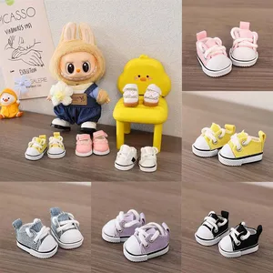 Zapatos de cuero PU de 3.8 cm para zapatos de montaña de algodón de 17 cm botas de botas de lienzo de lienzo 8 Mejor Presidente BJD de ventas - №1