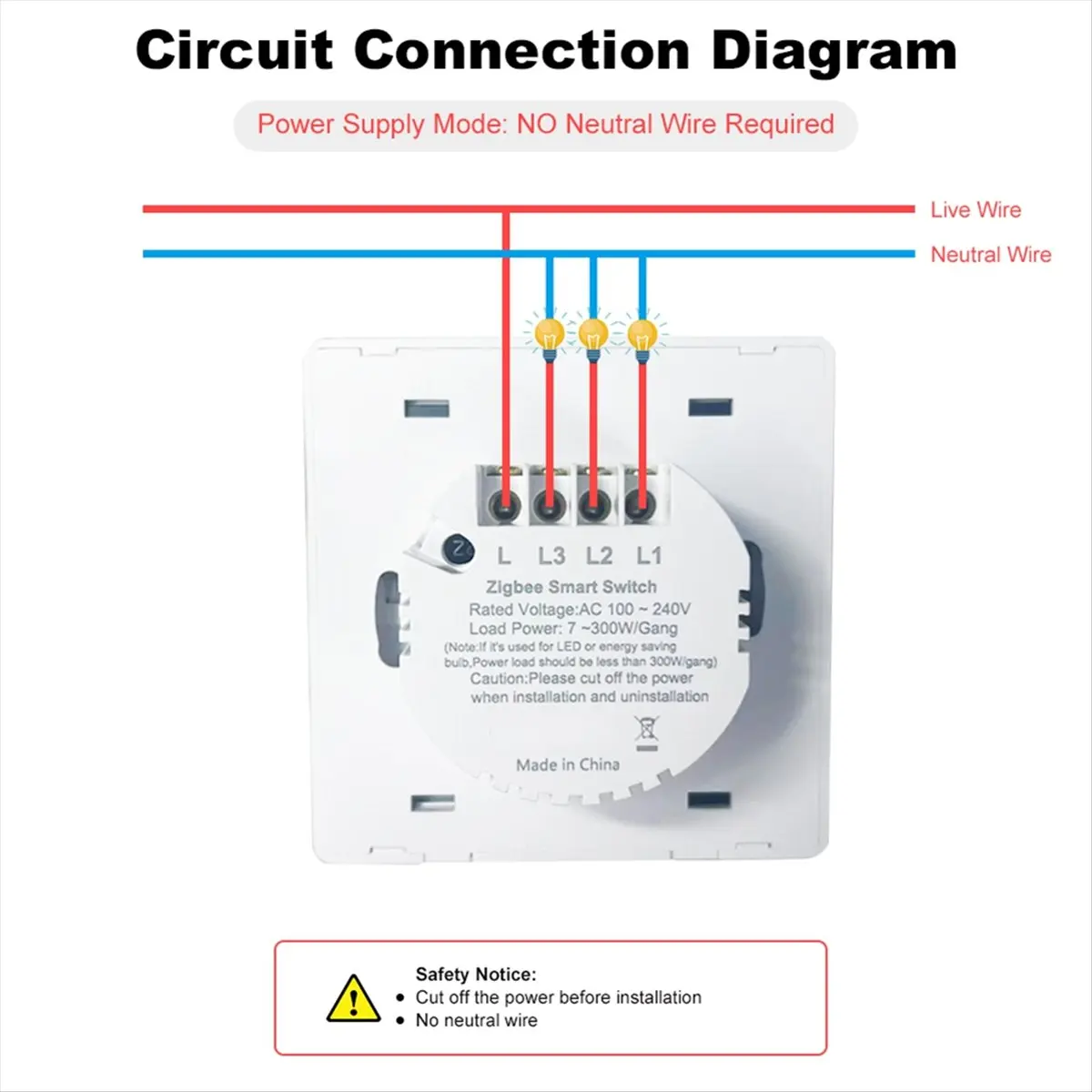 [T28C] Upgrade Tuya Zigbee Millimeter Wave Human Body Induction Switch Wall Switch Single Fire Switch Magnetic Hold EU Push