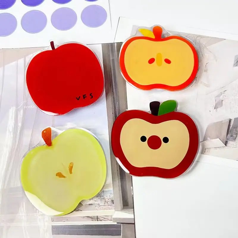 

Phone Grip Tok Fruit APPLE Cellphone Stand Holder Cherry Mobile Griptok Finger Ring for iPhone16 Accessories Tablet Kickstand