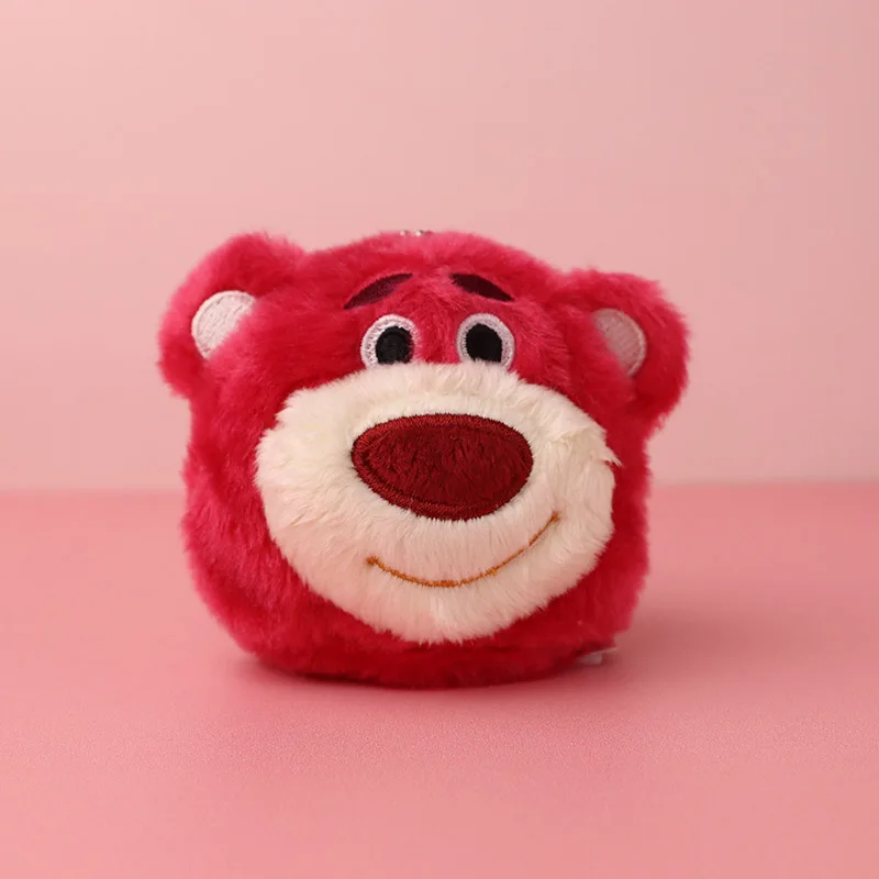 Lotso Bear Plush Keychain Set For Backpacks Disney Alien Toy Story 3 Kawaii Anime Cartoon Cute Pendants For Women Pack Toys Gift