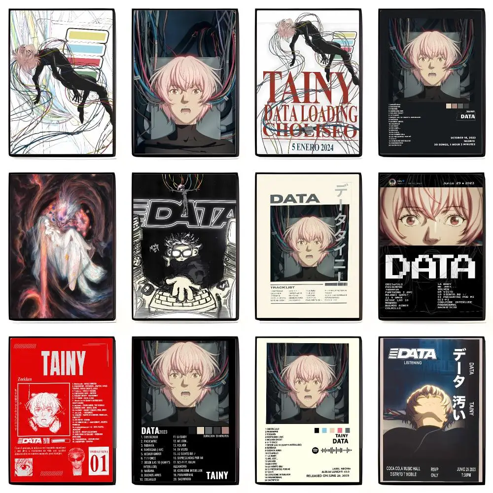 Catchy Urban Reggaeton-Infused T-Tainy Poster High-definition Art Sticker Self Adhesive Waterproof Home Decoration