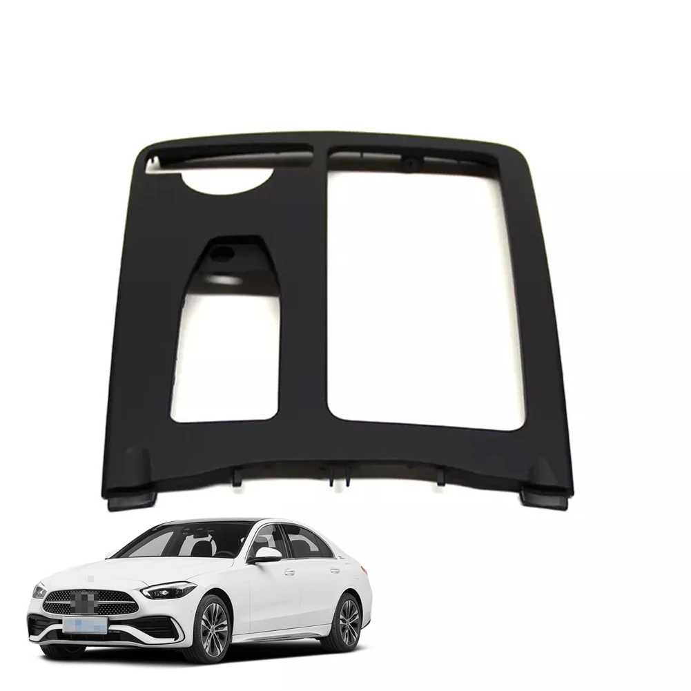 Car Central Console Water Cup Holder Cover Trim Replaces 2046800107 2046807607 for W204 C-Class 2007-2014