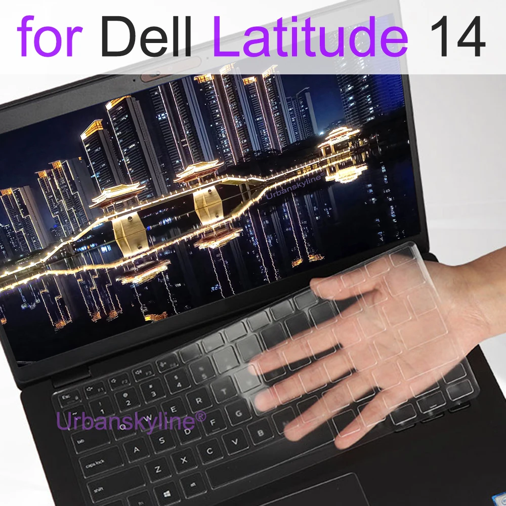 Keyboard Cover for Dell Latitude 14 3000 3450 3440 3430 3420 3410 3400 3460 3470 3480 9420 5491 Silicone Protector Skin Case