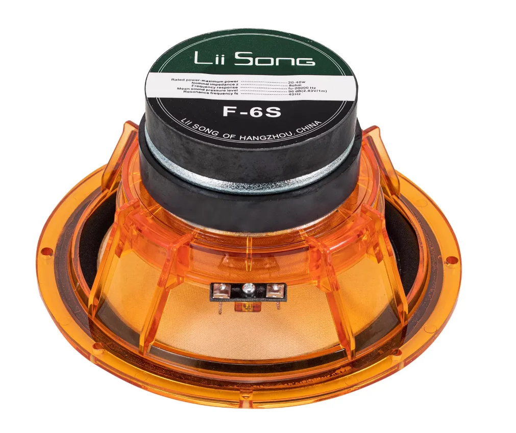 Genuine 6.5-inch Full-range Speaker HiFi Sound Quality F6-S Speaker High Quality Sound Quality  (pair)
