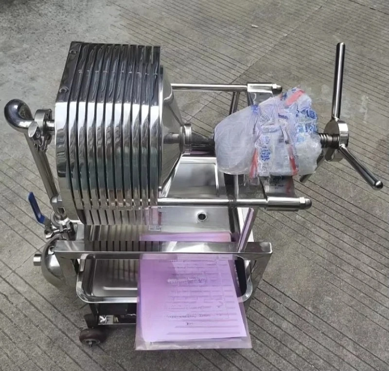 Stainless steel wine filter food and beverage filter press