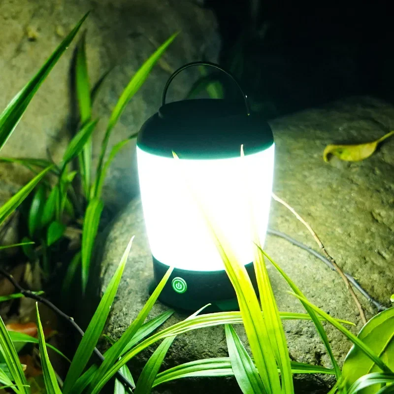 Ultra Bright LED Camping Lamps USB Rechargeable Waterproof Flashlight Hanging Tent Portable Lanterns Repair Emergency Work Light