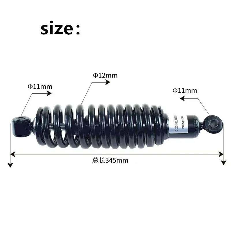 Original and genuine Rear shock absorber, suitable for LVTONG golf cart, electric sightseeing car