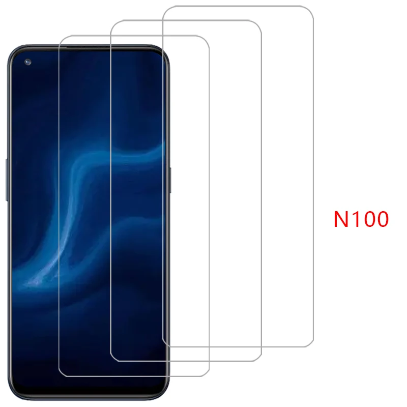 Funda de vidrio templado para OnePlus Nord N100, cubierta trasera 360 para Nord N100, N 100, 100N, One Plus, Oneplu, Onepls, OnePlusNord, Nor
