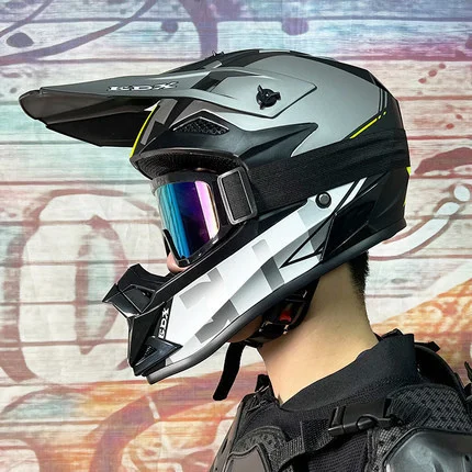 Motorcycle Helmet bike downhill New Motocross Helmets Chopper Biker Motorbike Helm Professional  off-road  Full Face