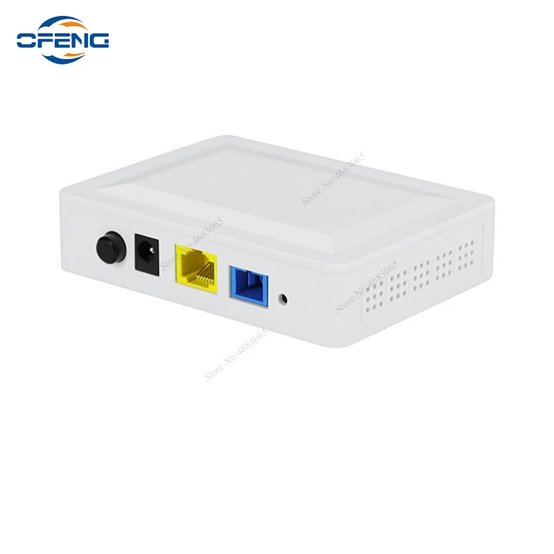 

100PCS Customized XPON ONU 1GE SC UPC FTTH Fiber Telecom home ONT fiber modem Wireless terminal Interface English