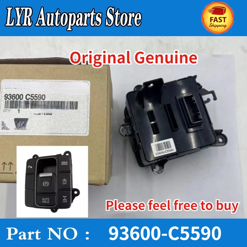 Original Genuine 93600C5590 handbrake switch parking button switch, suitable for Kia Sorento 93600-C5590